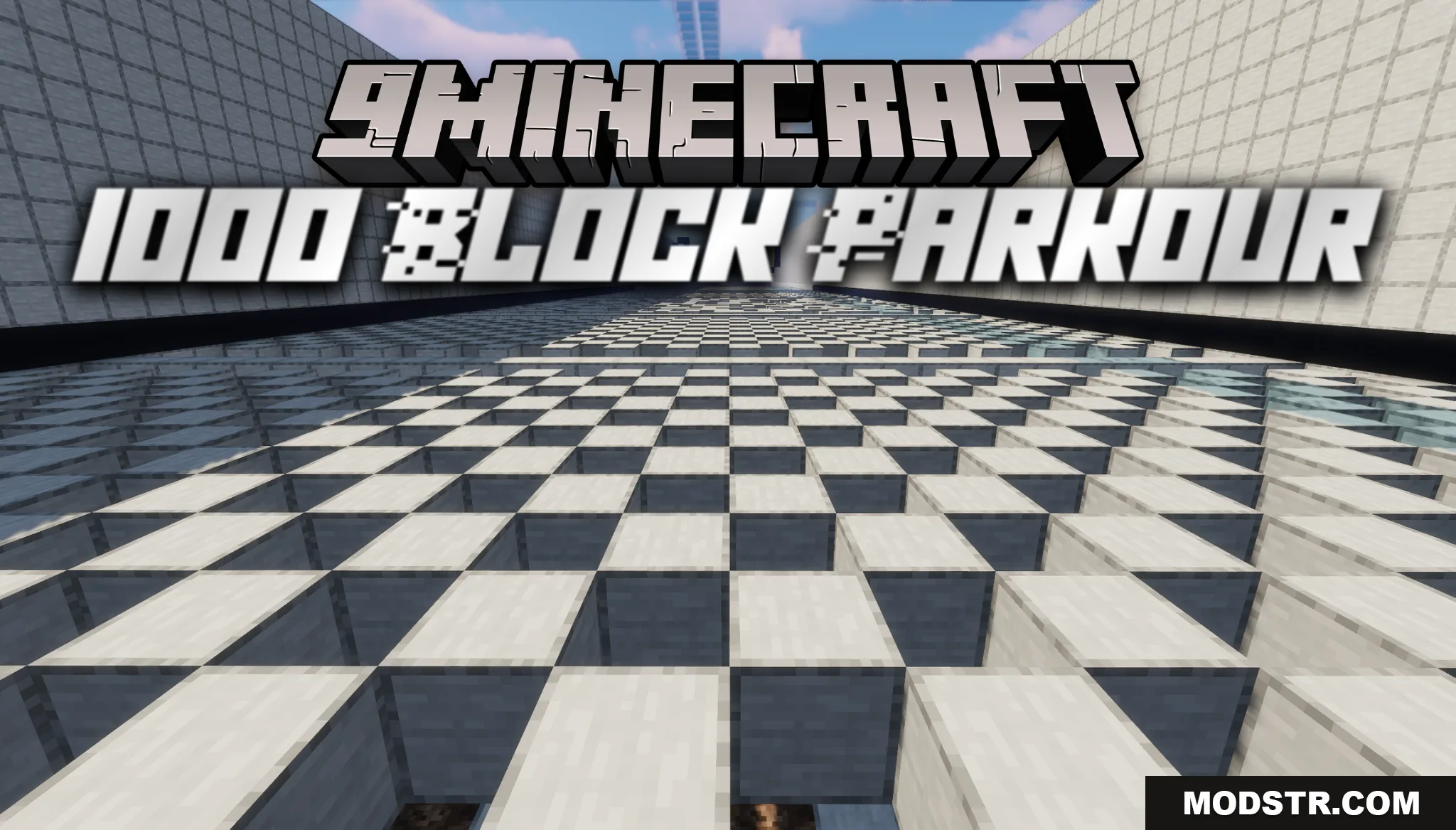 1000 Block Parkour Map (26.2, 1.20.1) – Survive One Thousand Punishing Obstacles