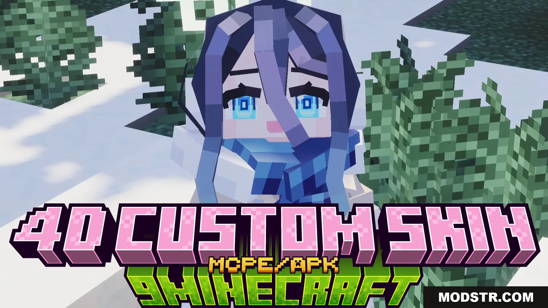 4D Custom Skin Mod APK (26.x, 1.21) – 65+ Anime and Fantasy Characters for MCPE