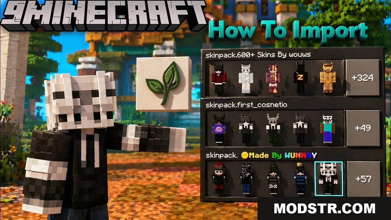 4D Skin Geometry Loader Android – Lib4dskin for Custom Skin Pack Rendering on MCPE Bedrock