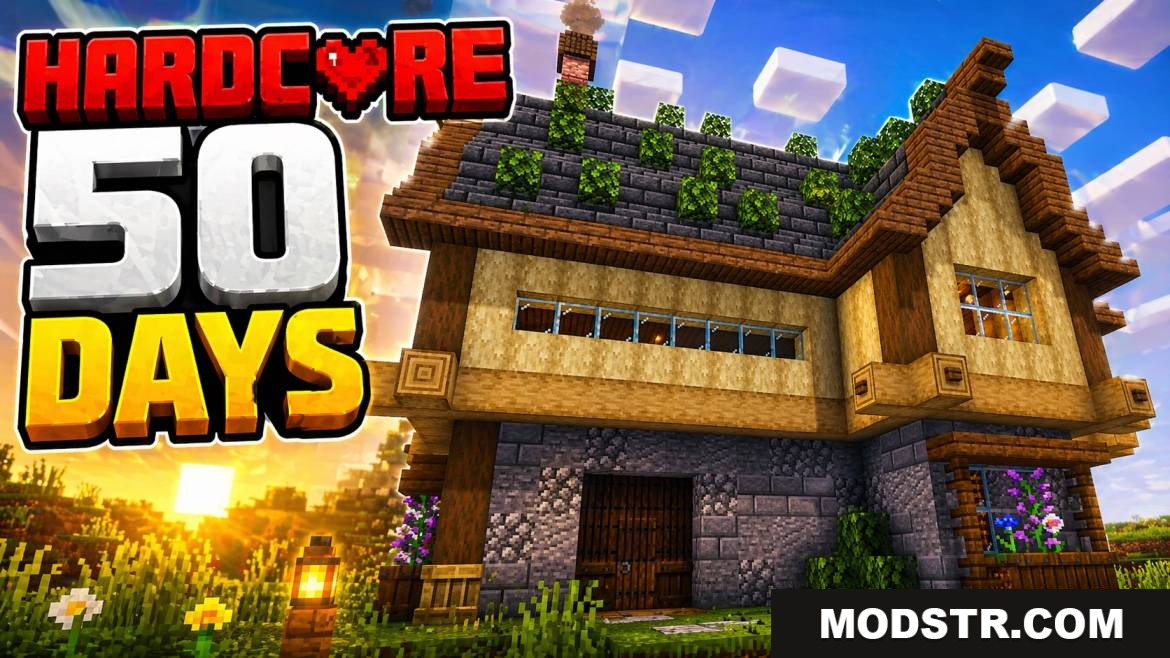 50 Days Hardcore Survival Map