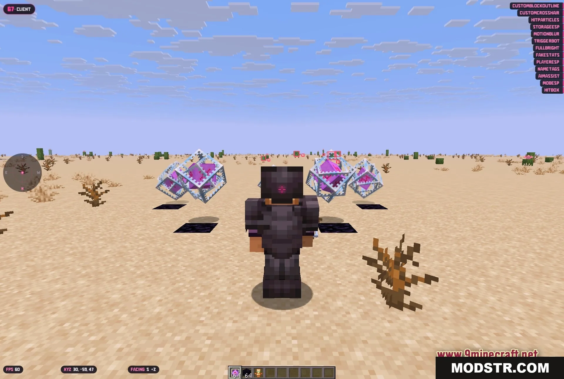 67 Client Mod Screenshot 2