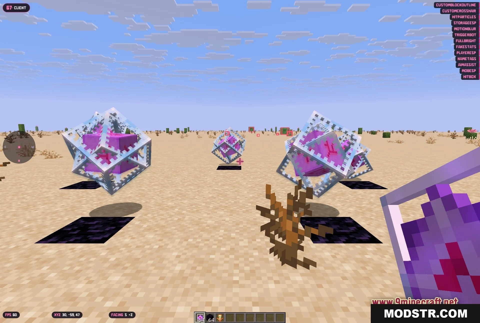 67 Client Mod Screenshot 1