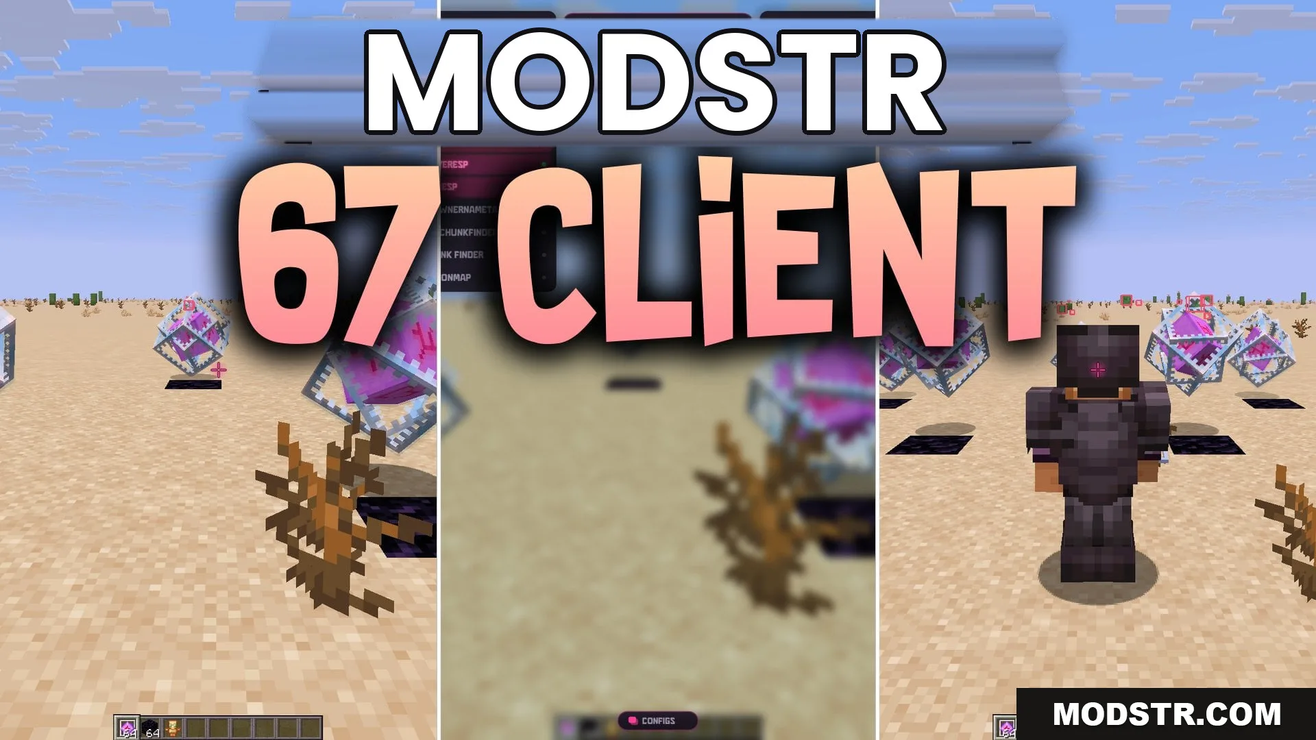 67 Client Mod (1.21.11) – Survive Anarchy Servers with Custom PvP Tools cover art