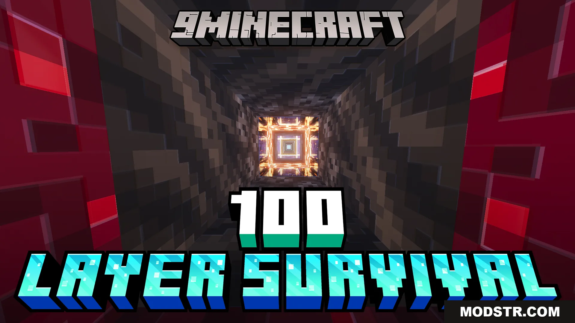 A 100 Layer Survival Map (26.x, 1.21) – Survive One Deadly Vertical Chunk cover art