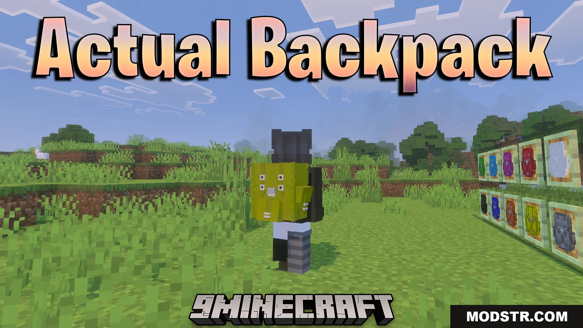 Actual Backpack Addon (26.x) – Craft Wearable Dyeable Bags For Extra Storage