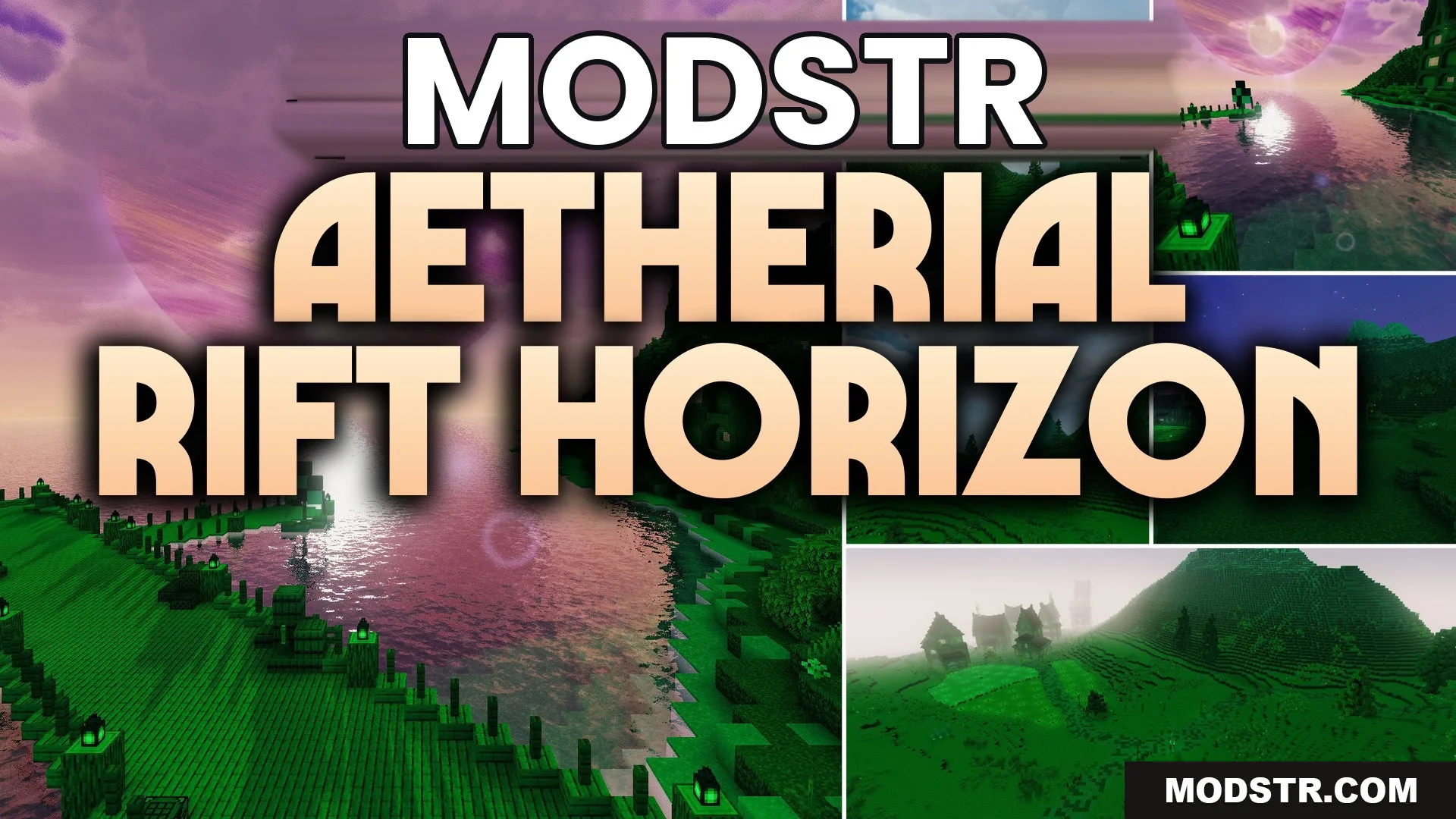 Aetherial Rift Horizon Shaders (26.2, 1.20.1) – Cosmic Skybox and Astral Rifts cover art