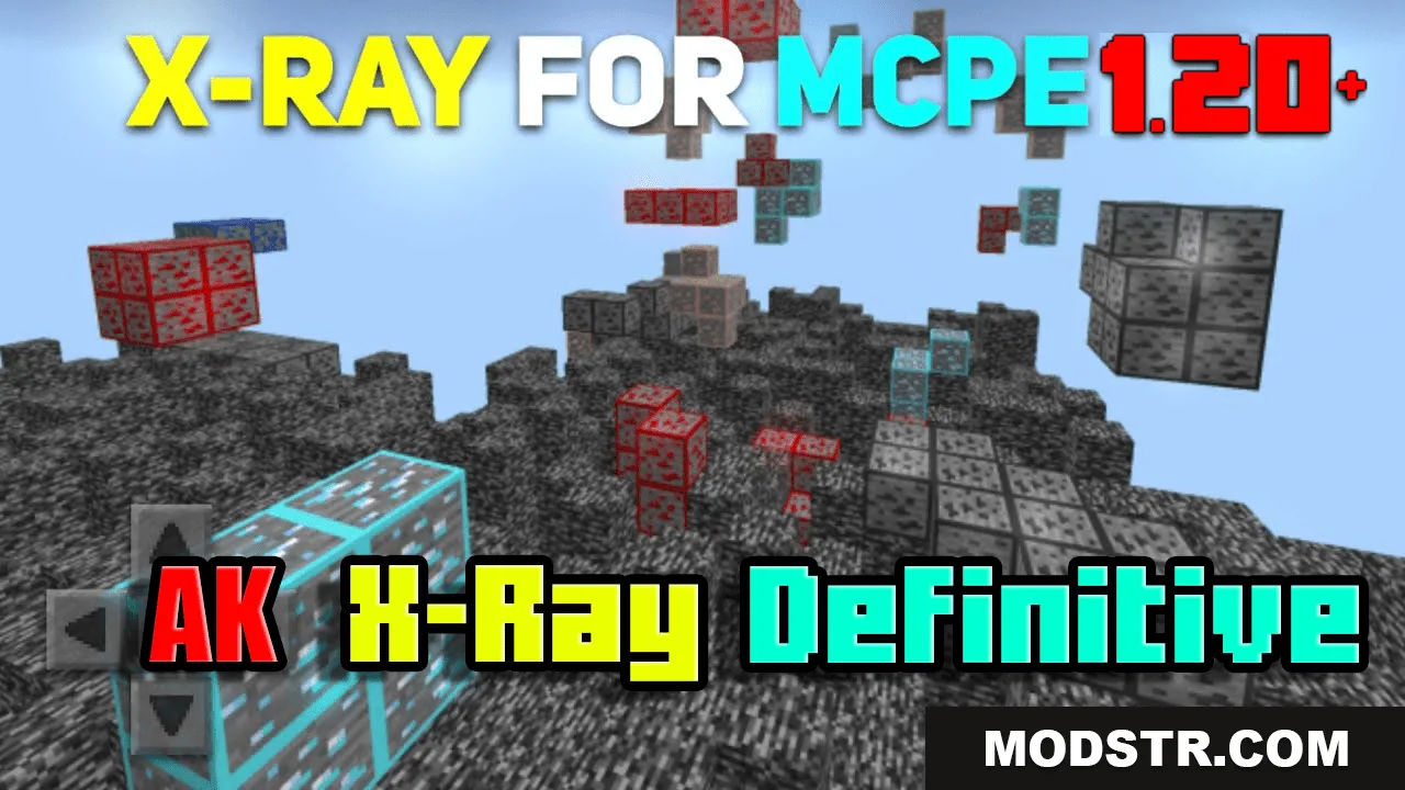AK X-Ray Definitive (1.26+) – Minecraft PE/Bedrock cover art