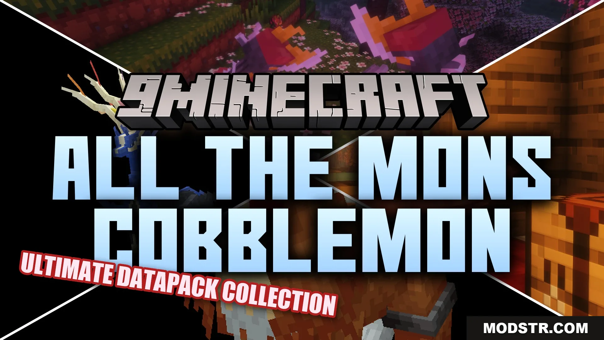 All the Mons Cobblemon Resource Pack (1.21.1, 1.20.1) cover art
