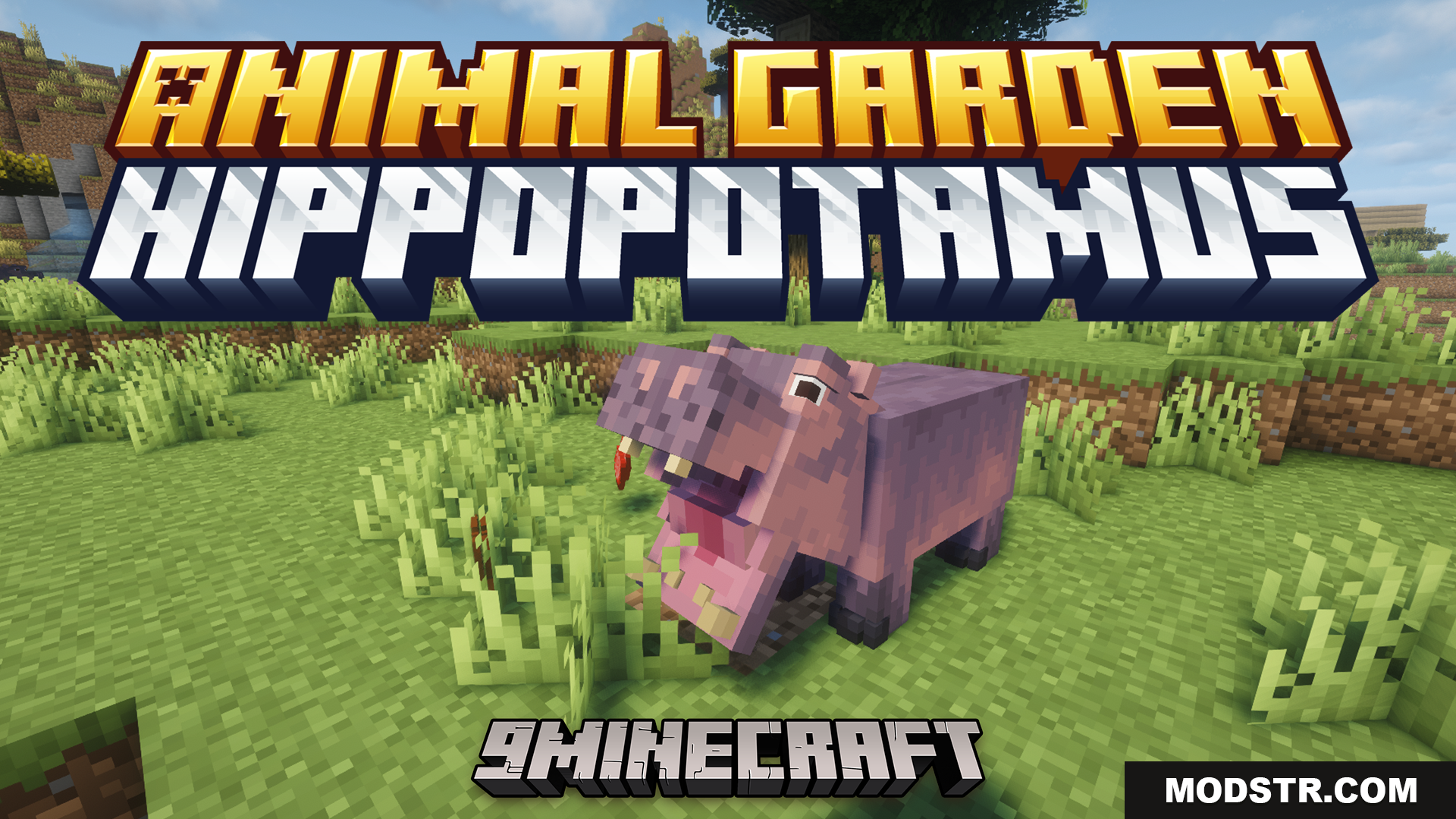 Animal Garden Hippopotamus Mod