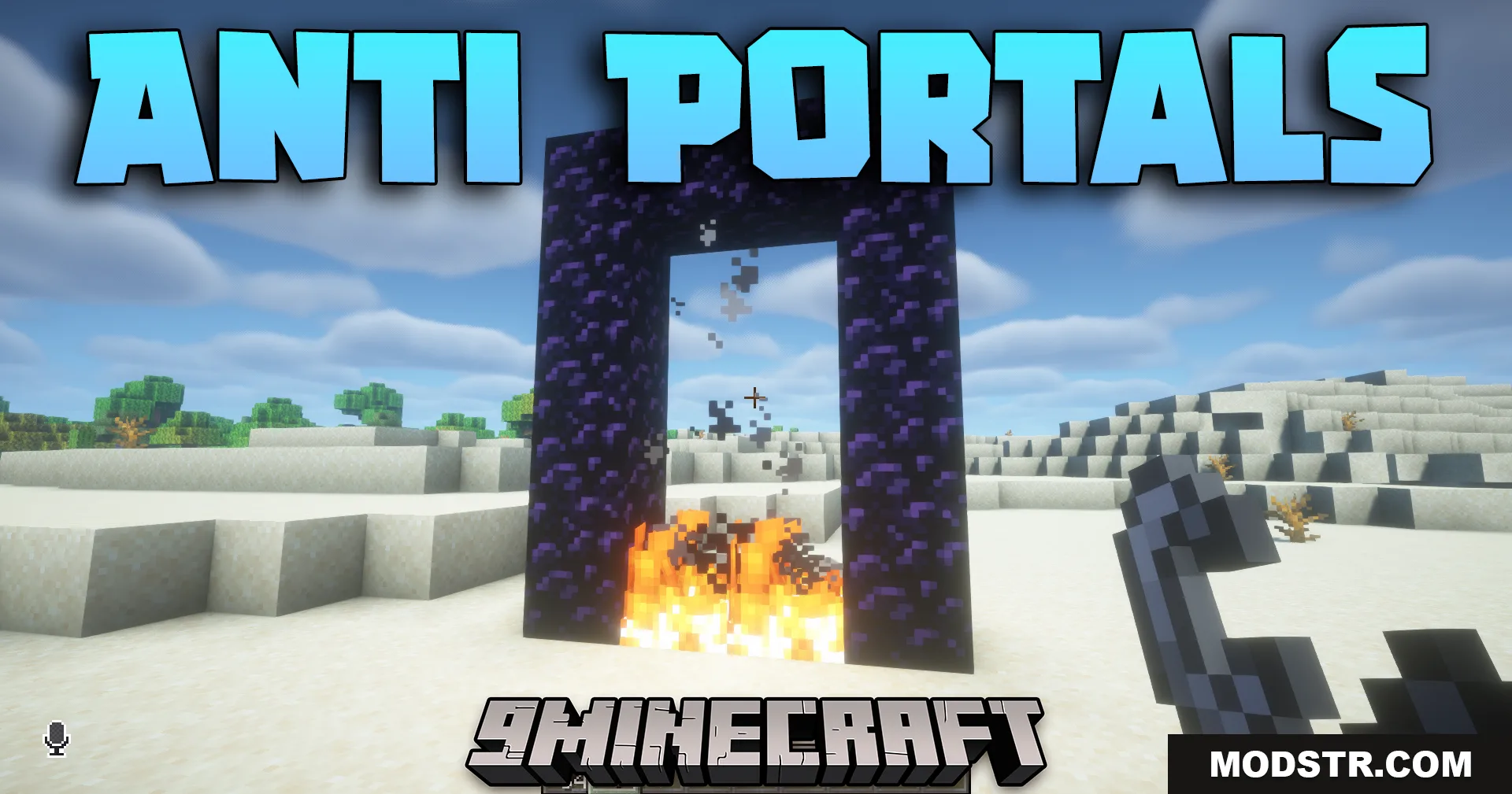 Anti Portals Mod (26.2, 1.20.1) – Remove The Nether/End Portal cover art