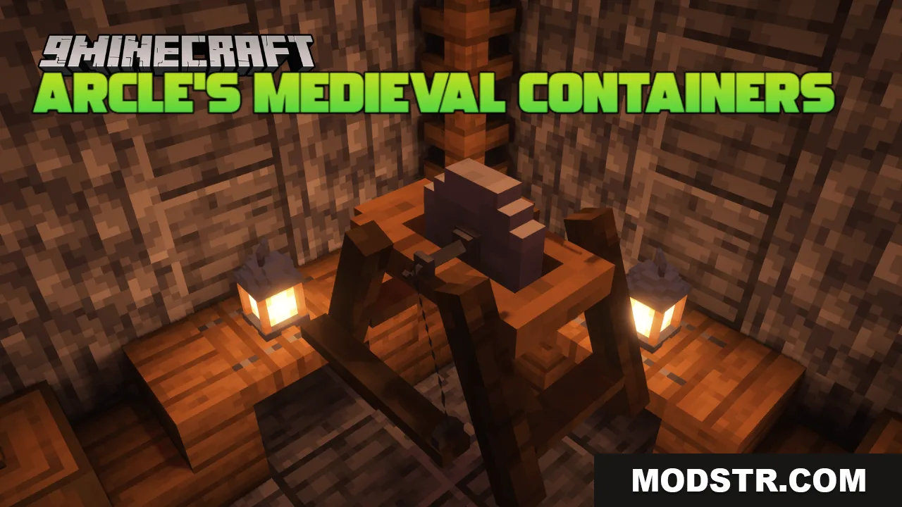 Arcle’s Medieval Containers Resource Pack (1.21.11, 1.21.1) – Middle Ages Theme