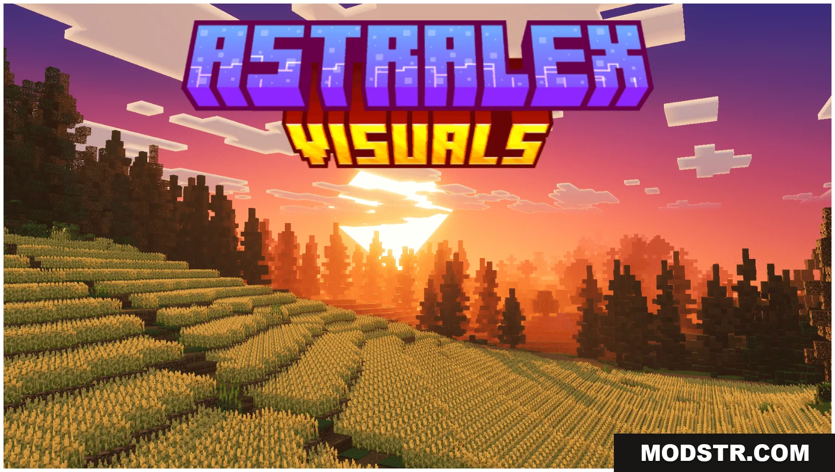 Astralex Visuals Shaders (26.x, 1.21) – Cinematic Rays and Water cover art