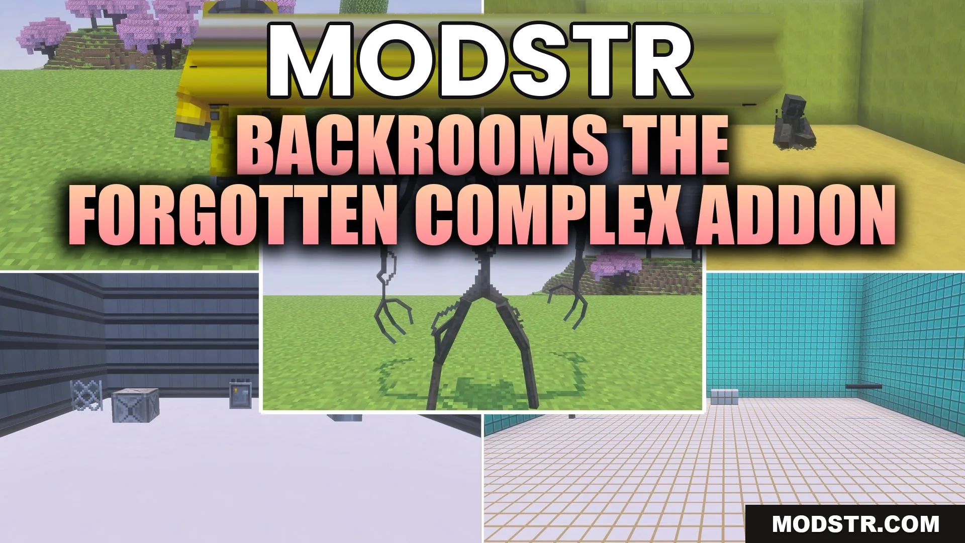BACKROOMS THE FORGOTTEN COMPLEX Addon (26.x, 1.21) – Survive Endless Liminal