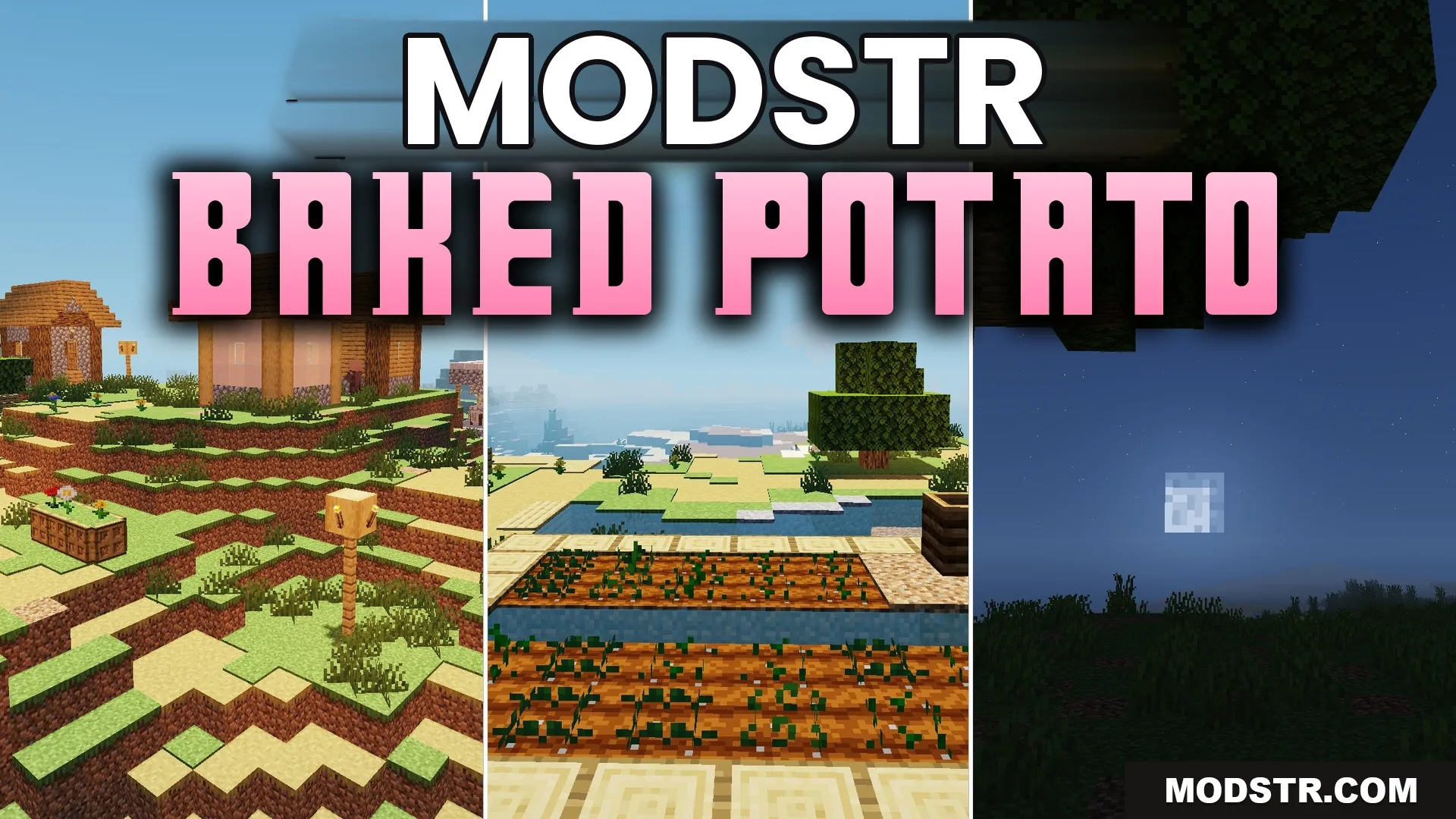Baked Potato Shaders (26.2, 1.20.1) – Soft Shadows for Low-End PCs