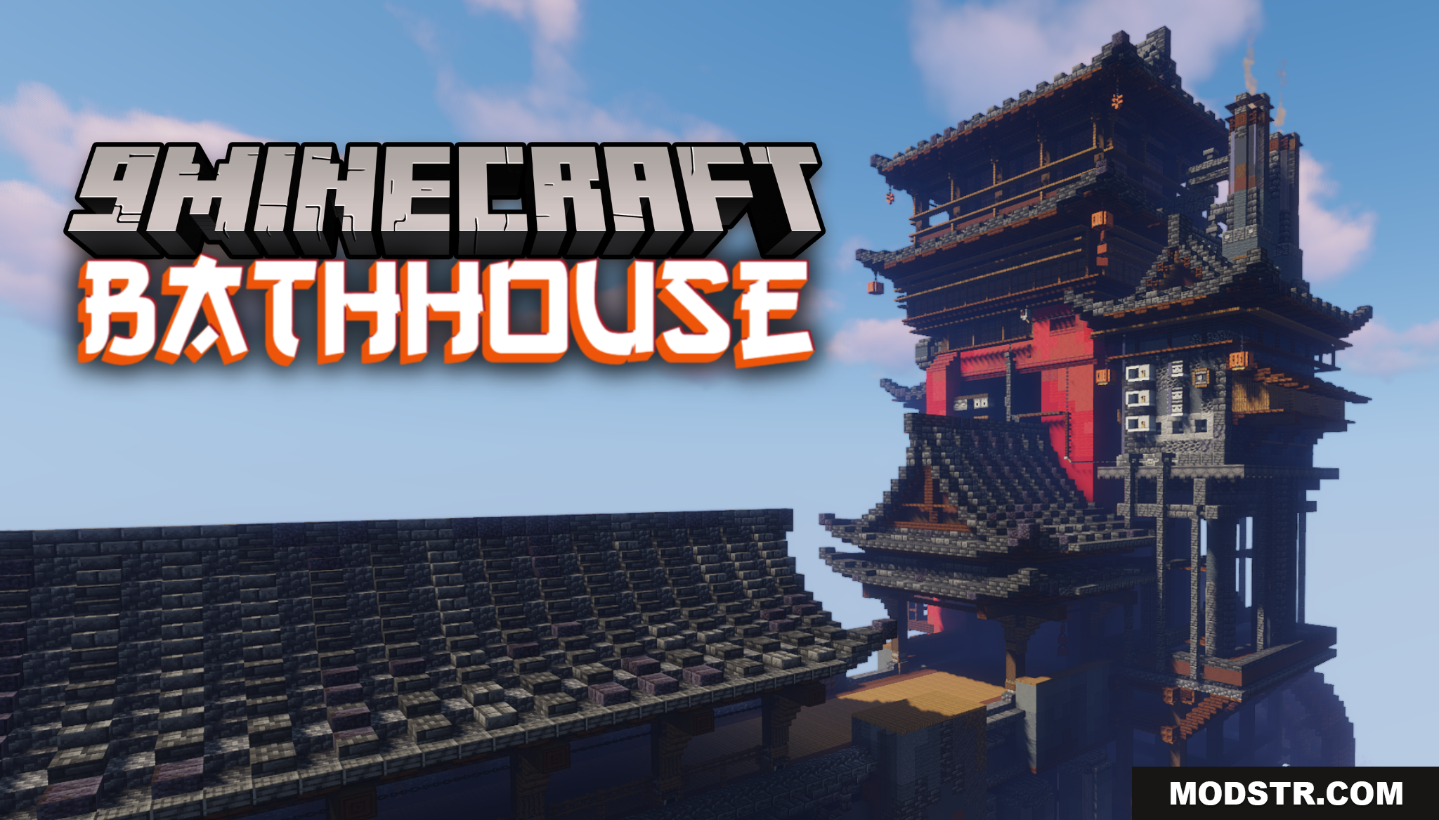 Bathhouse Map (26.1.2, 1.20.1) – Japanese Structure cover art