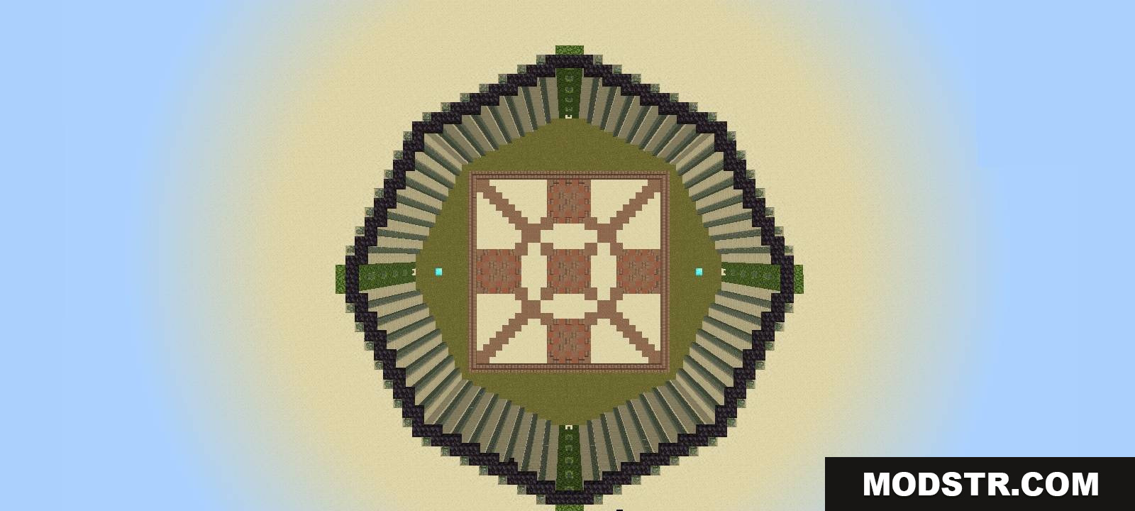Bedrock Battle Arena Map (26.x, 1.21) – Crush Friends in Battle cover art
