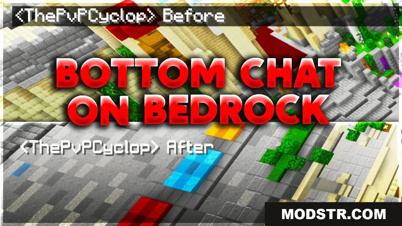 Bedrock Bottom Chat Pack (26.x, 1.20) – MCPE/Bedrock