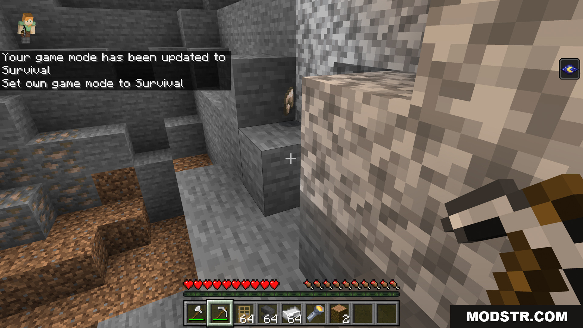 Bedrock Essentials+ Addon Screenshot 7 The addon enhances the standard survival mode experience for players