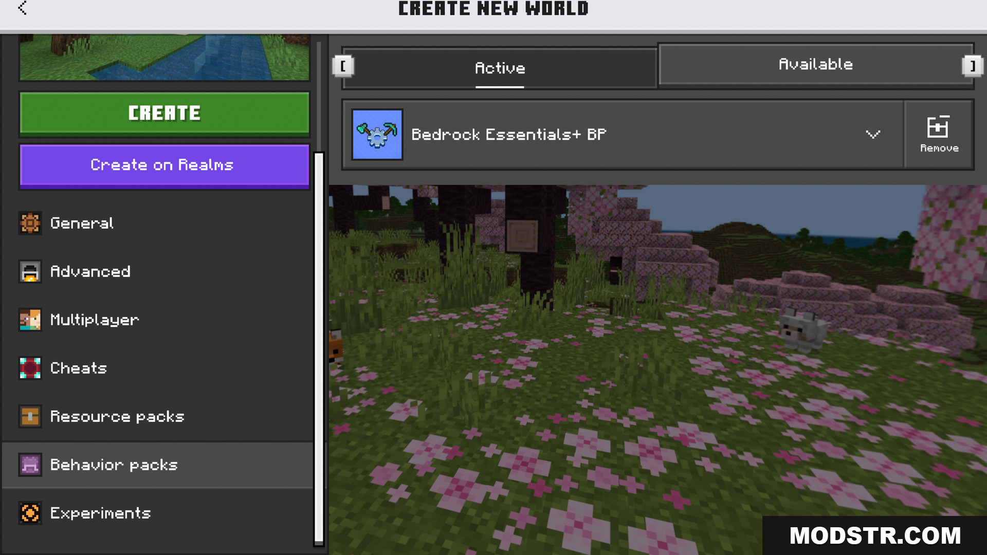 Bedrock Essentials+ Addon (26.x, 1.21) – Tree Capitator and Vein Miner Pack