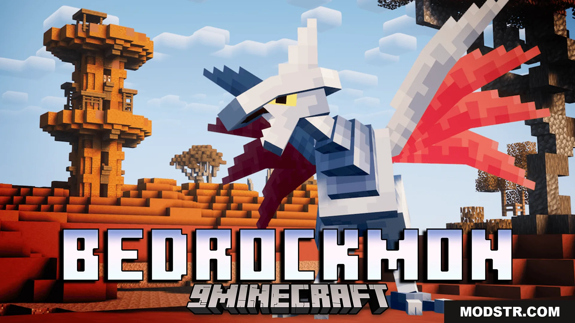 Bedrockmon Addon (26.x, 1.21) – Catch Pocket Monsters Today cover art