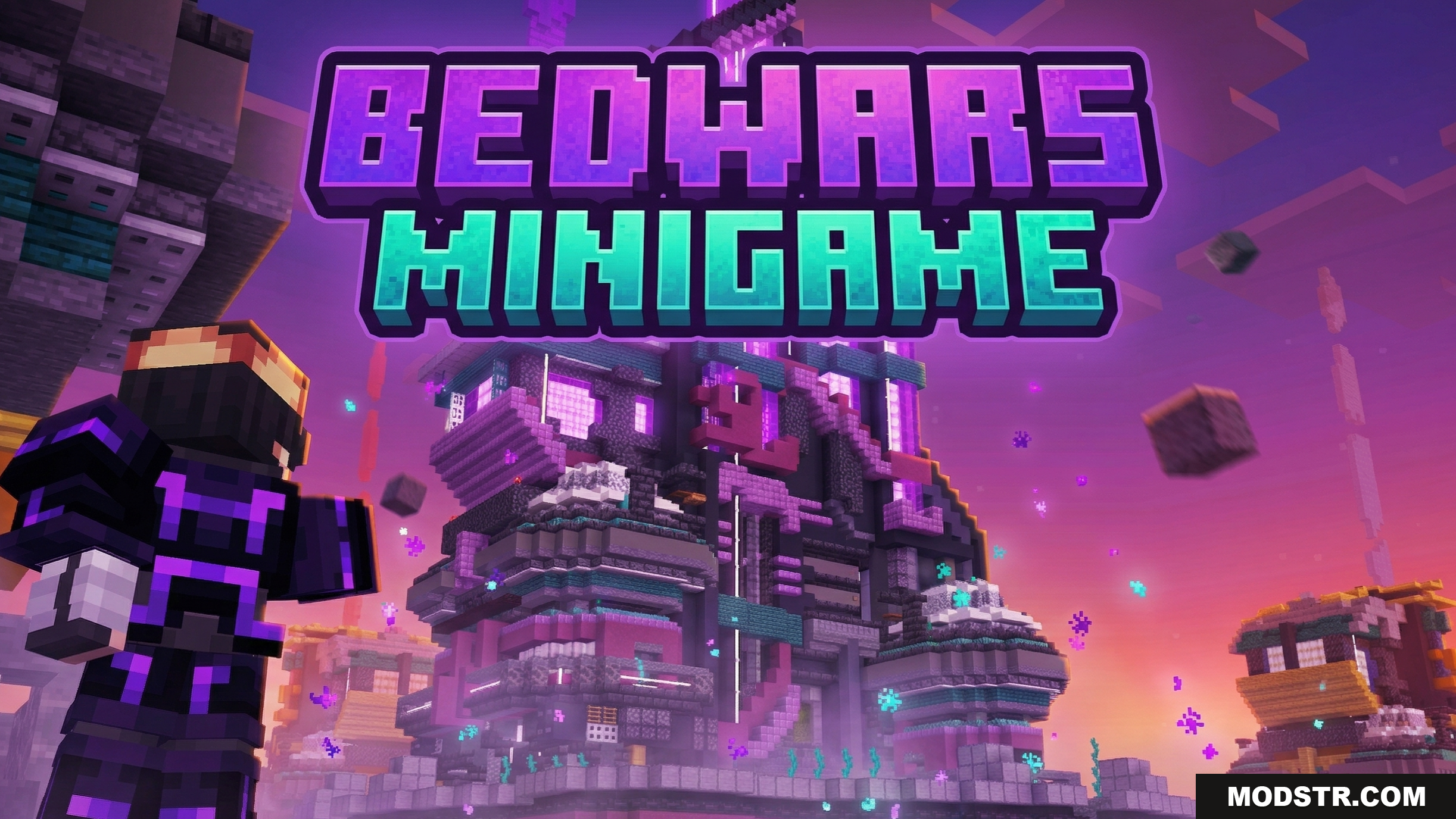Bedwars Minigame Map (1.21) – MCPE/Bedrock
