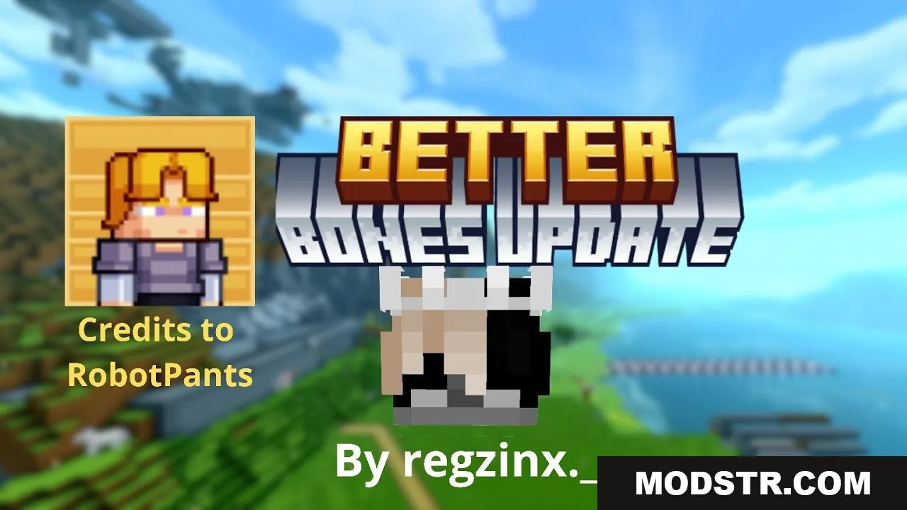 Better Bones Texture Pack (26.x, 1.21) – MCPE/Bedrock
