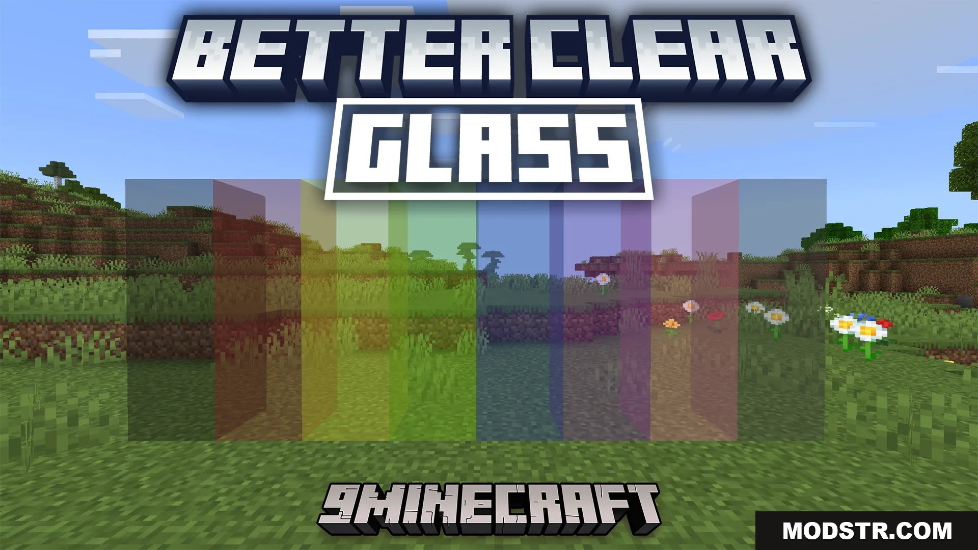 Better Clear Glass Texture Pack (26.x, 1.21) – Transparent Glass Without Edge Lines