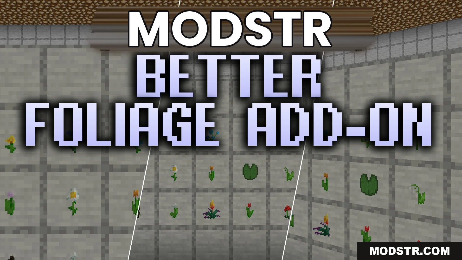 Better Foliage Add-on Resource Pack (26.1.2, 1.20.1) – Charming 3D Flora