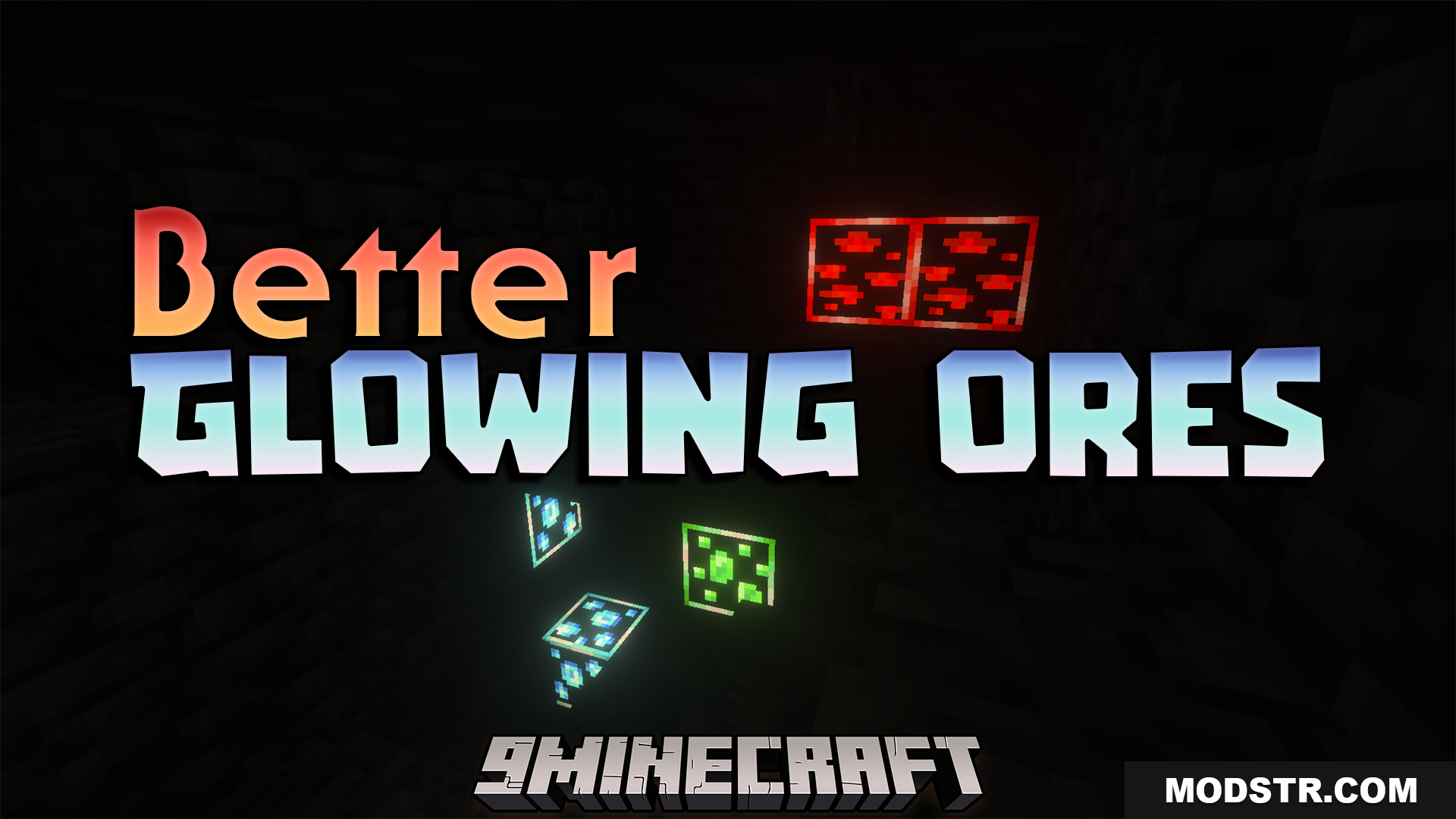 Better Glowing Ores Texture Pack