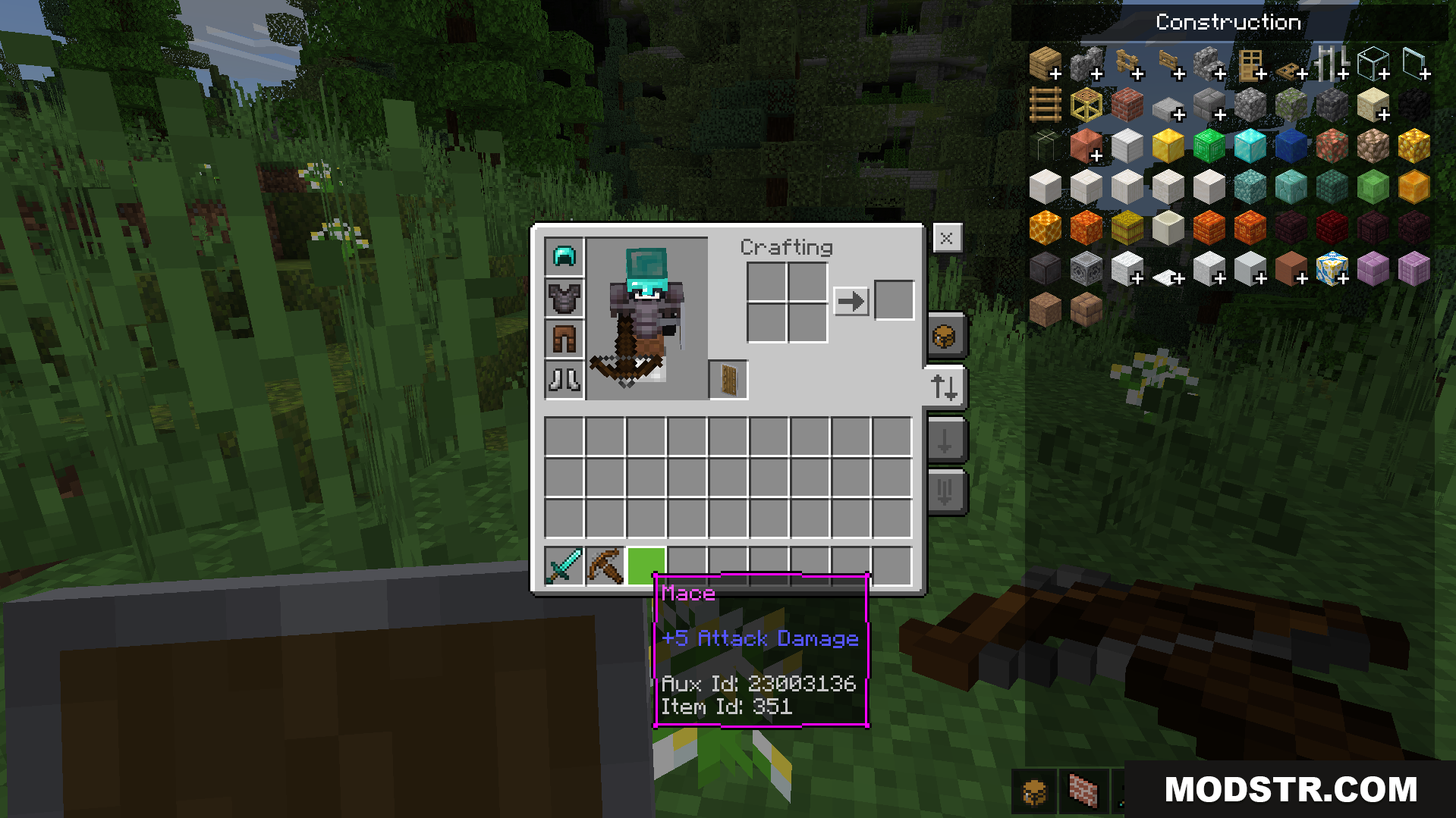 The addon shows improved item hover text for better tooltips