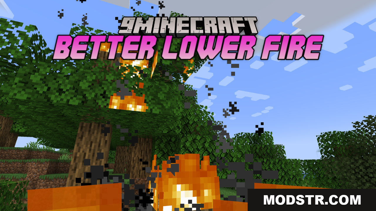 Better Lower Fire Texture Pack Resource Pack