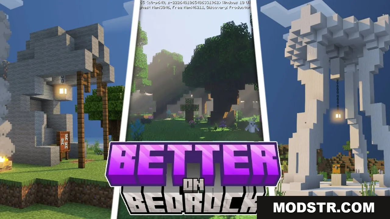 Better on Bedrock Addon/Map (1.26+) – MCPE/Bedrock cover art