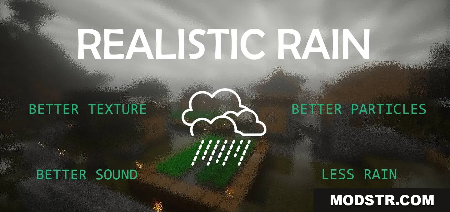 Better Rain Shader (26.x, 1.21) – MCPE/Bedrock