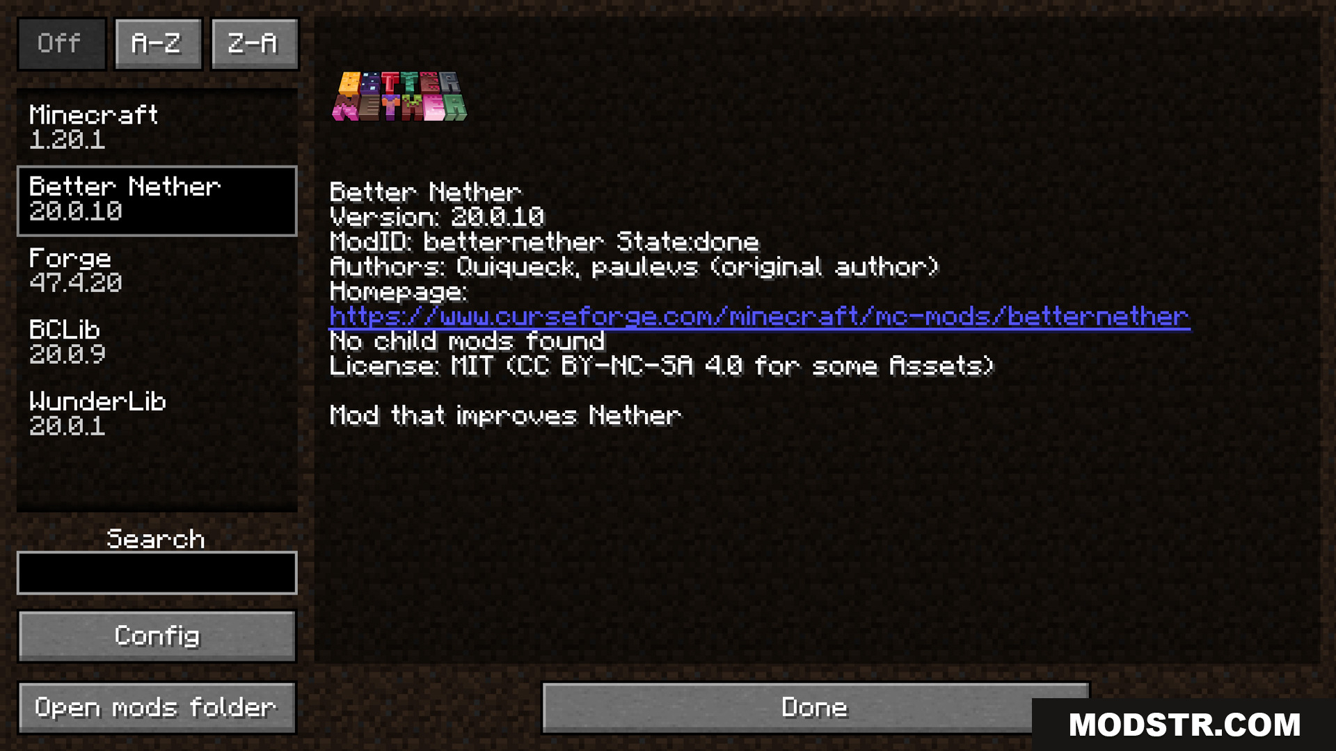 Betternether Forge Mod (1.20.1) – Survive New Biomes and Giant Nether Cities