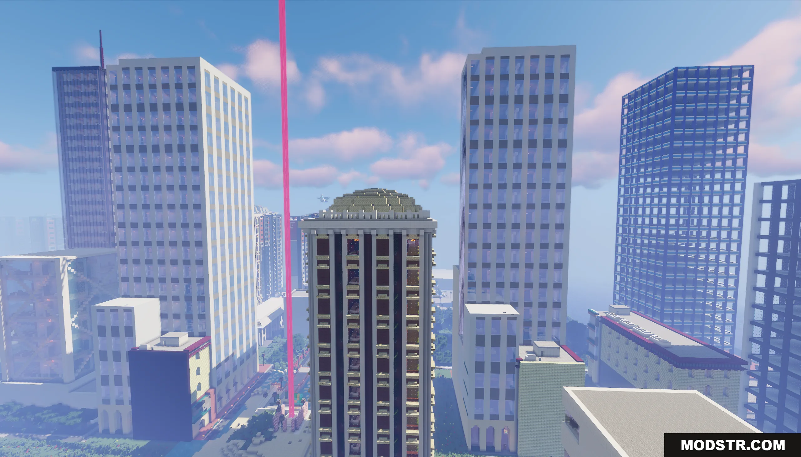 Big City of New Nordland Map Screenshot 9 Tall glass skyscrapers in the Big City of New Nordland Map