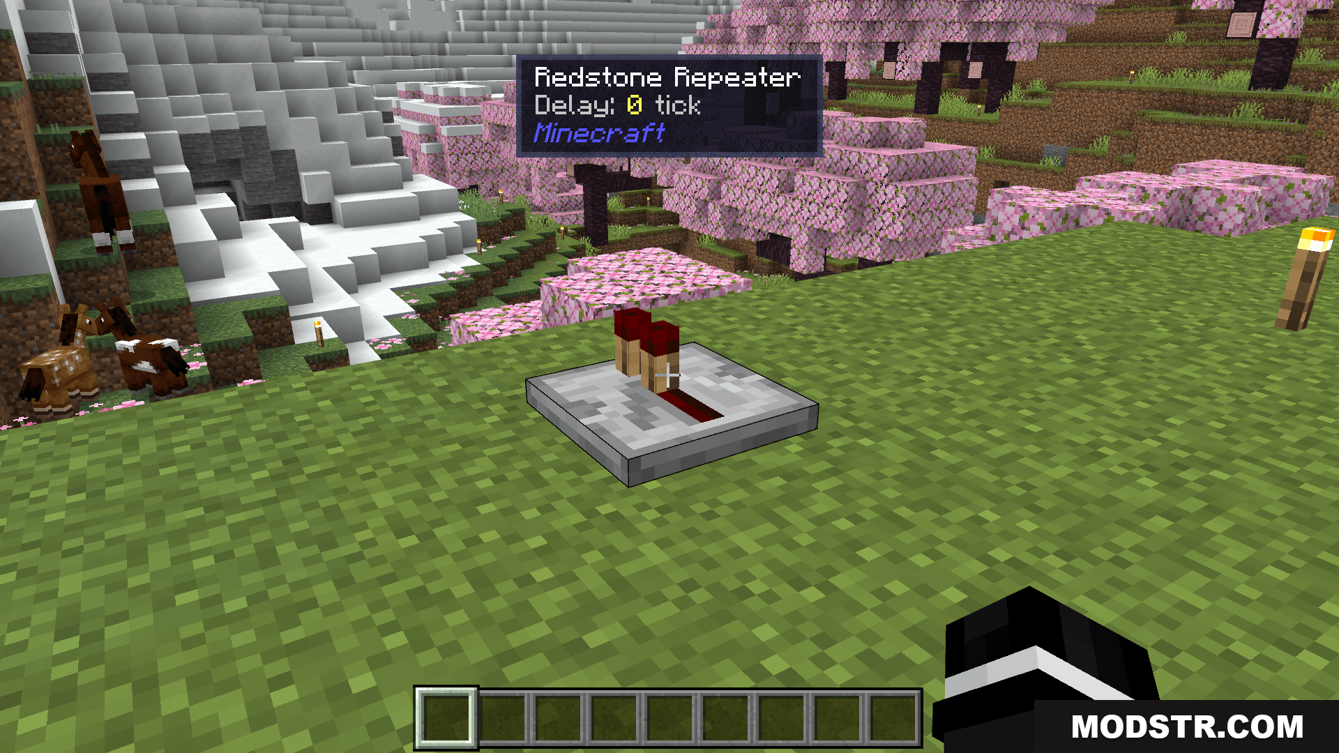 Block Entity Details Addon MCPE/Bedrock Mods & Addon Screenshot 5 Redstone Details