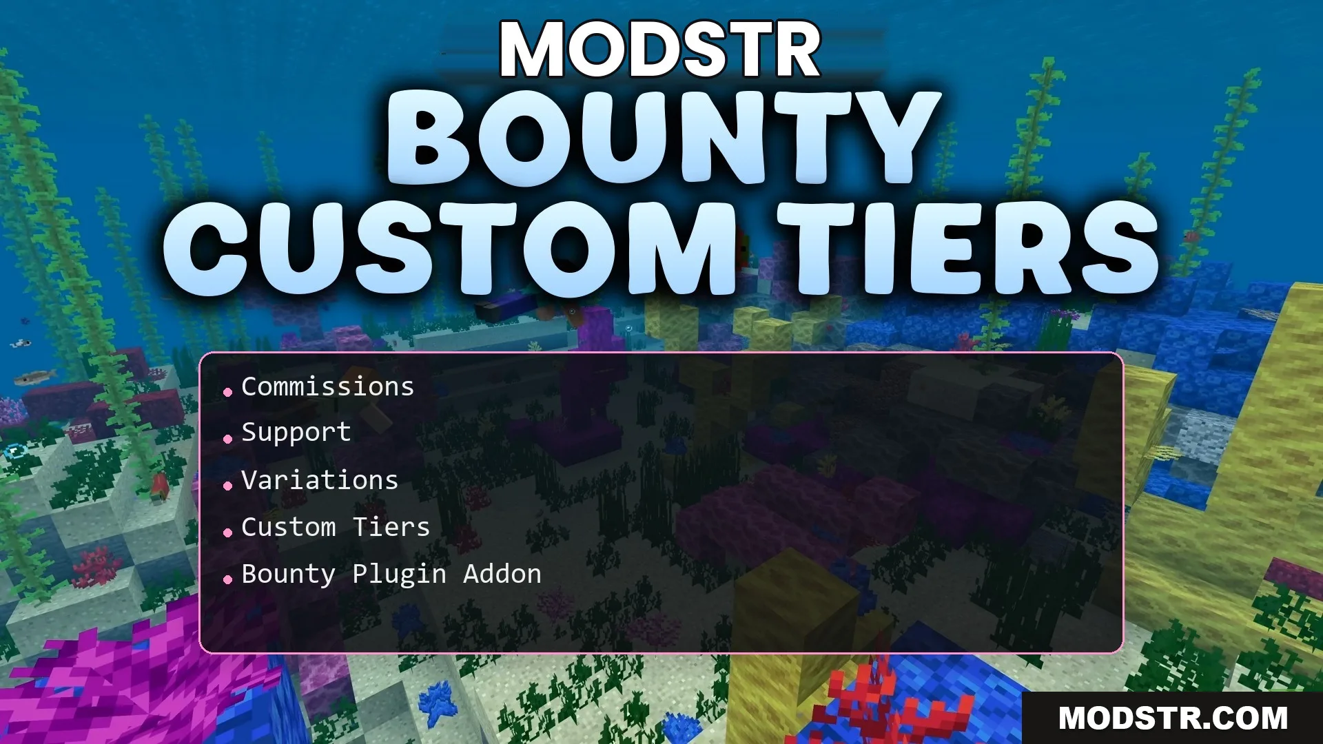 Bounty Custom Tiers Plugin (26.2, 1.20.1) – Keep Player Items Safe cover art
