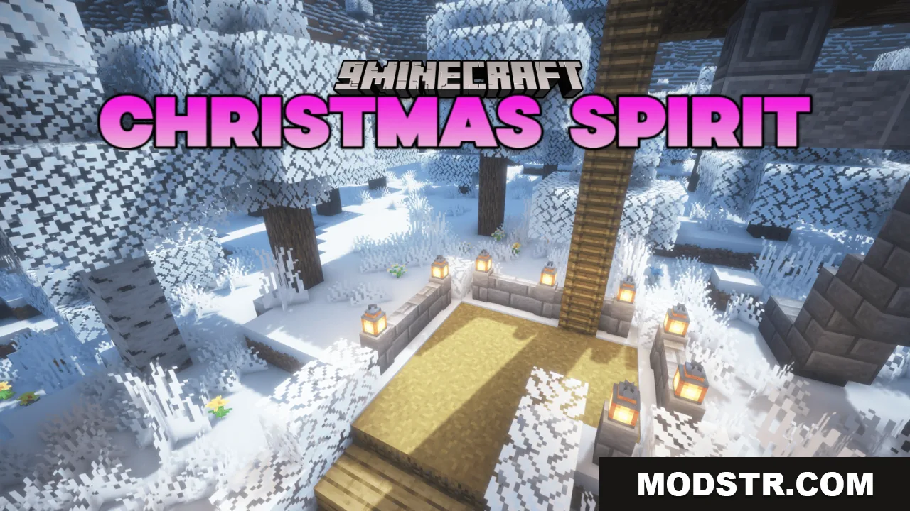 Christmas Spirit Resource Pack (26.1.2, 1.21.1) – Texture Pack cover art