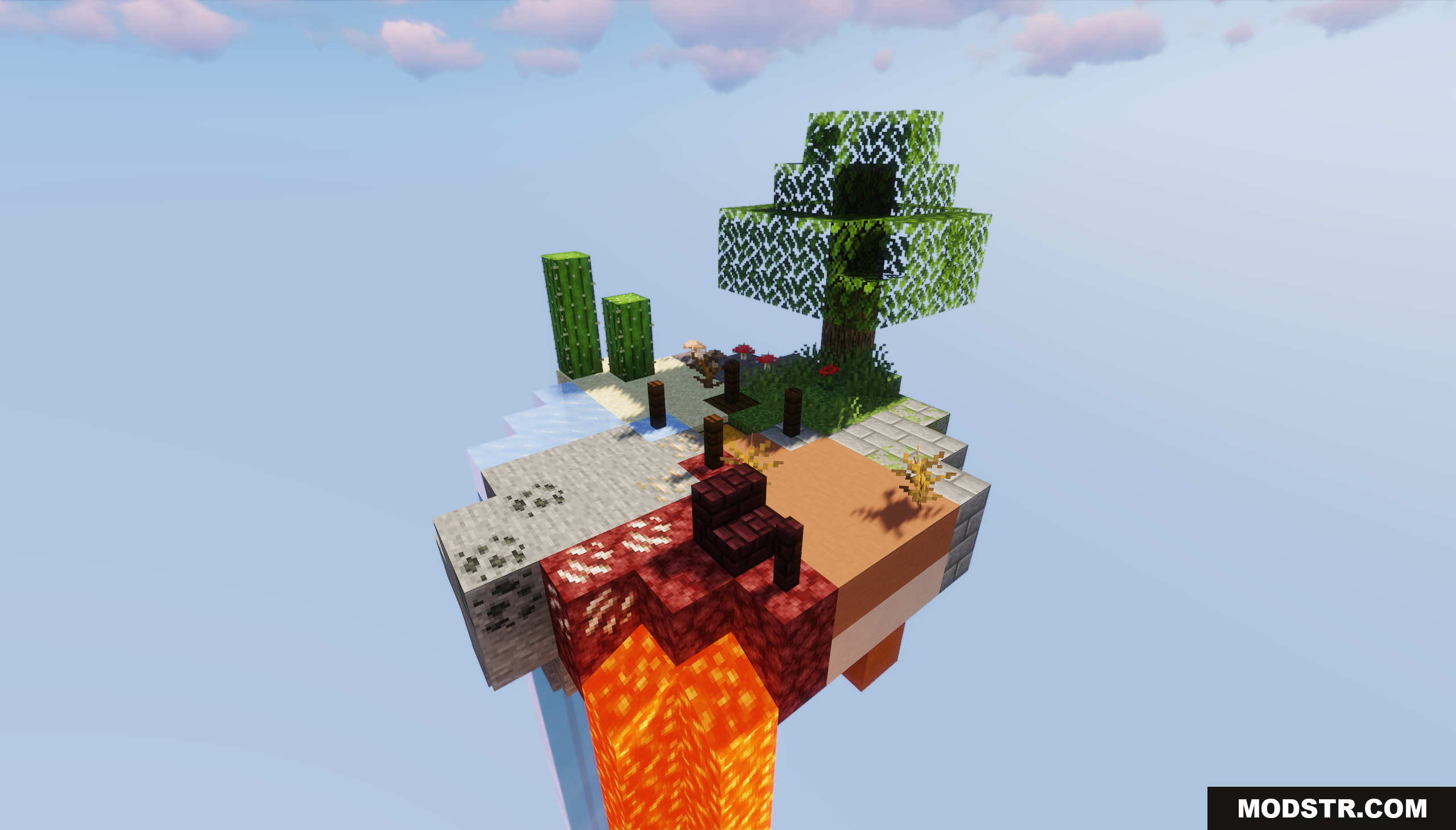 Circle Island Map (26.1.2, 1.20.1) – Survive the Void cover art