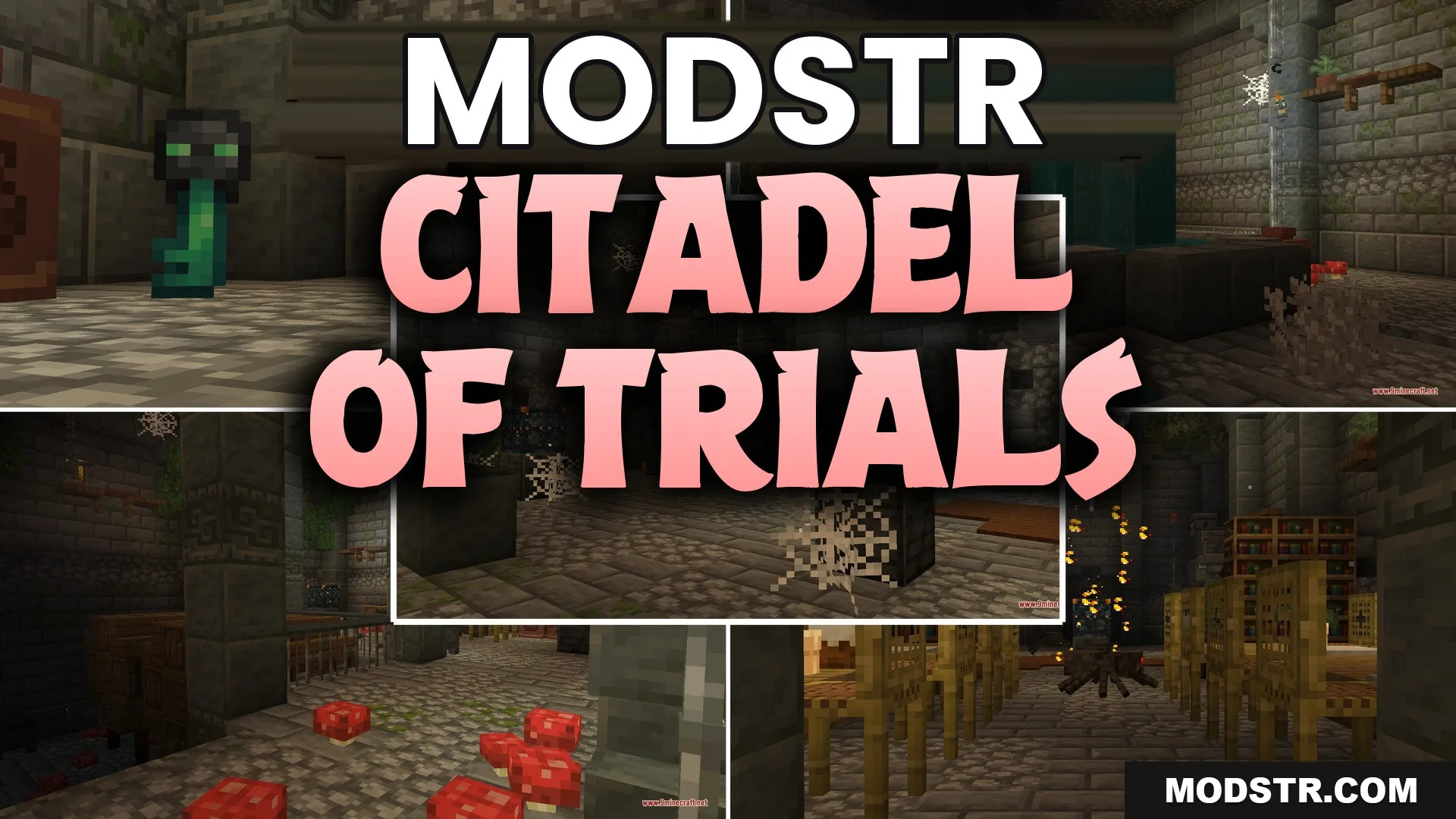 Citadel of Trials Data Pack (1.21.11, 1.20.1) – Conquer Stronghold Vaults cover art