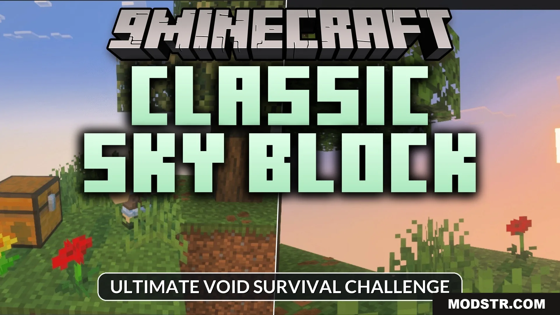 Classic Sky Block Map (1.21) – Ultimate Void Survival Challenge cover art