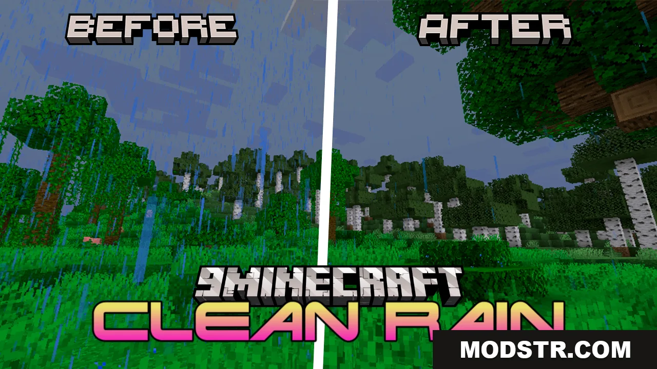 Clean Rain Resource Pack (26.2, 1.20.1) – Texture Pack