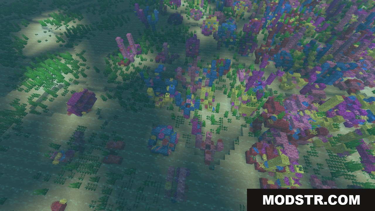 Clean Water Resource Pack Screenshot 13 A vibrant coral reef seen through the clear ocean water