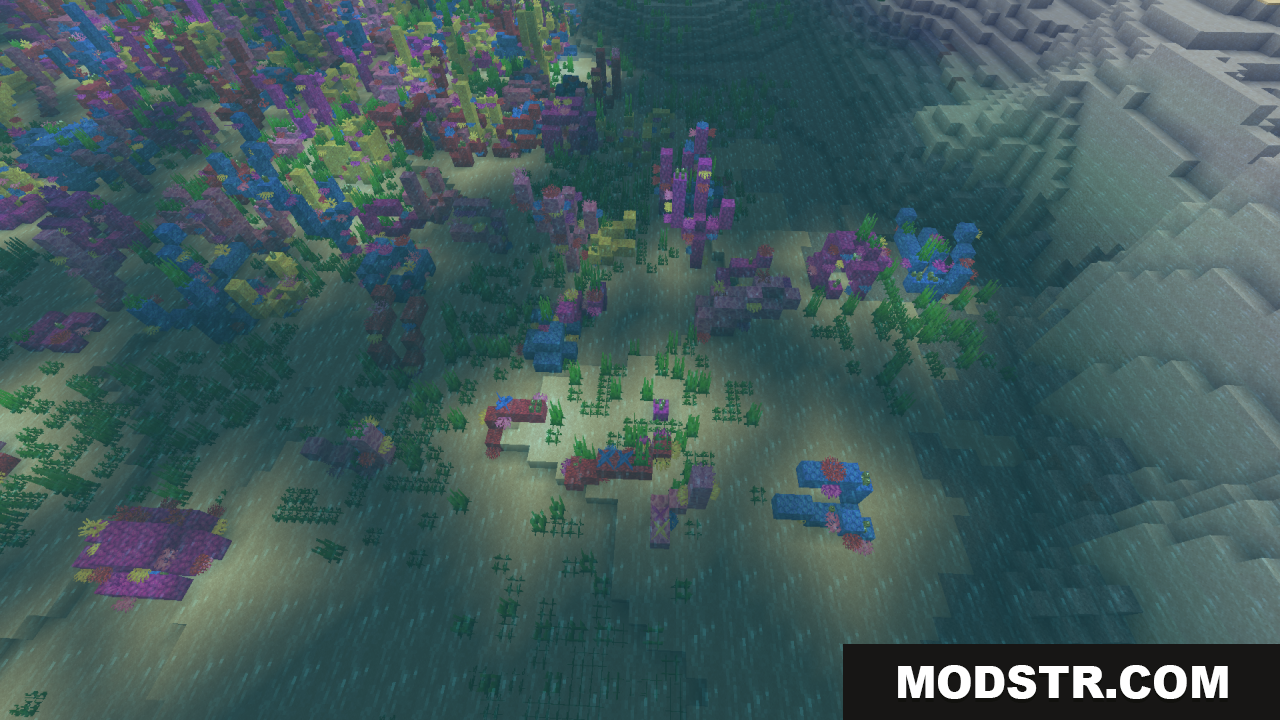 Clean Water Resource Pack Screenshot 12 A colorful coral reef seen through crystal clear ocean water