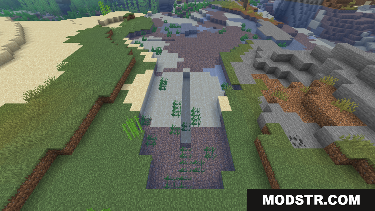 Clean Water Resource Pack Screenshot 5 Clear water reveals the riverbed and underwater structures