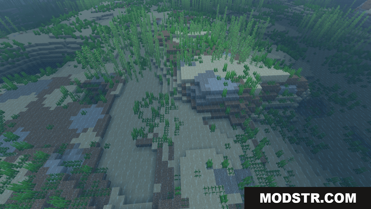 Clean Water Resource Pack Screenshot 11 Clear water reveals the sandy and rocky ocean floor