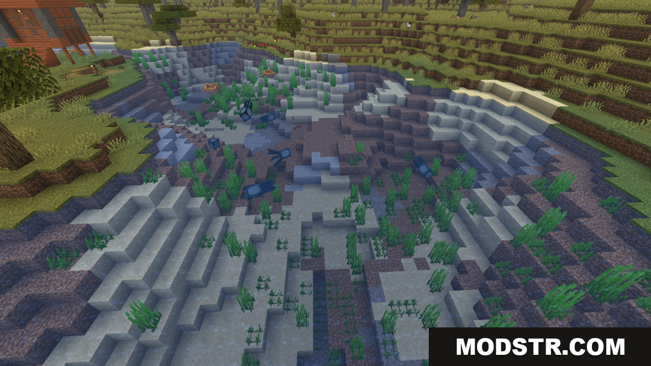 Clean Water Resource Pack Screenshot 2 Clear water reveals the rocky bottom of a river