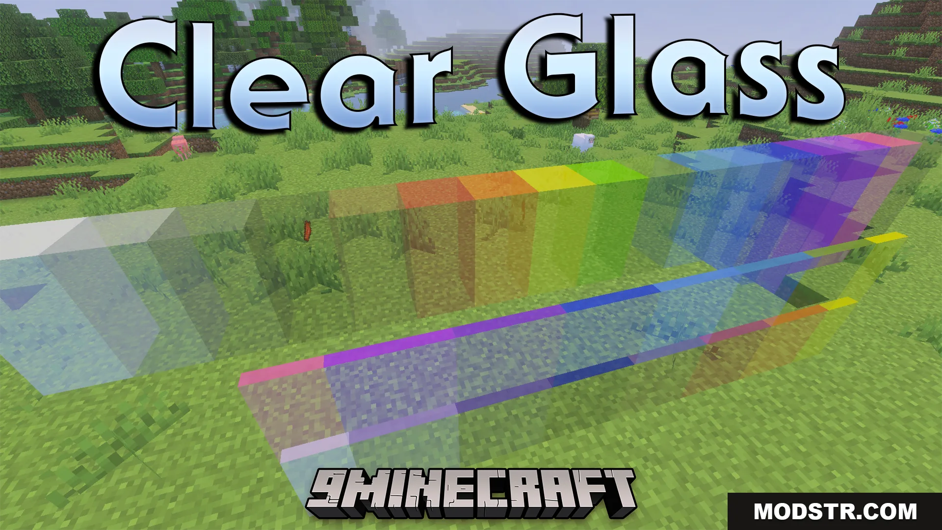 Clear Glass Texture Pack (26.x, 1.21) – Perfectly Clear Windows Without Borders