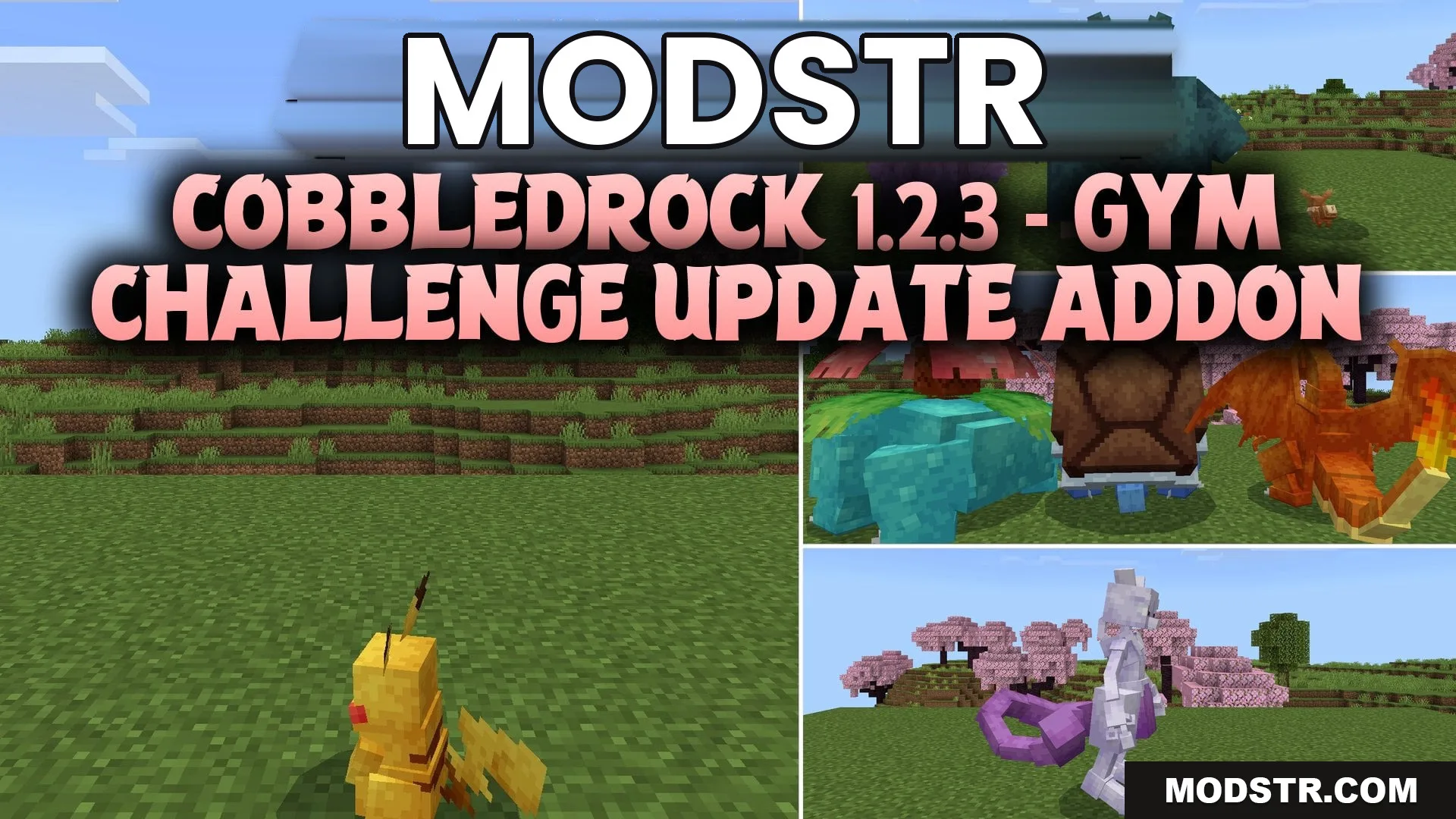 CobbleDrock 1.2.3 Gym Challenge Update Addon (26.x) – Battle Gyms and Catch