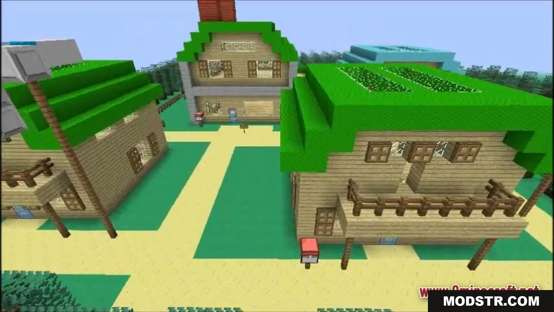 Cobblemon Johto Pokemon's Johto & Kanto recreated Map Screenshot 1